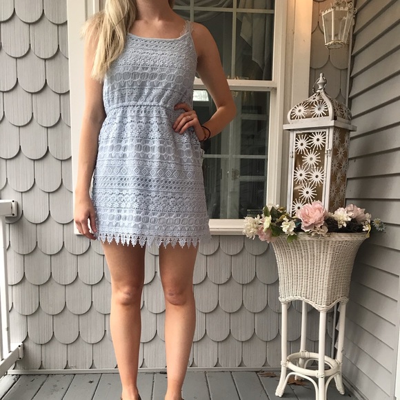 H&M Dresses & Skirts - Lace Lavender Dress H&M Dresses & Skirts - Lace Lavender Dress